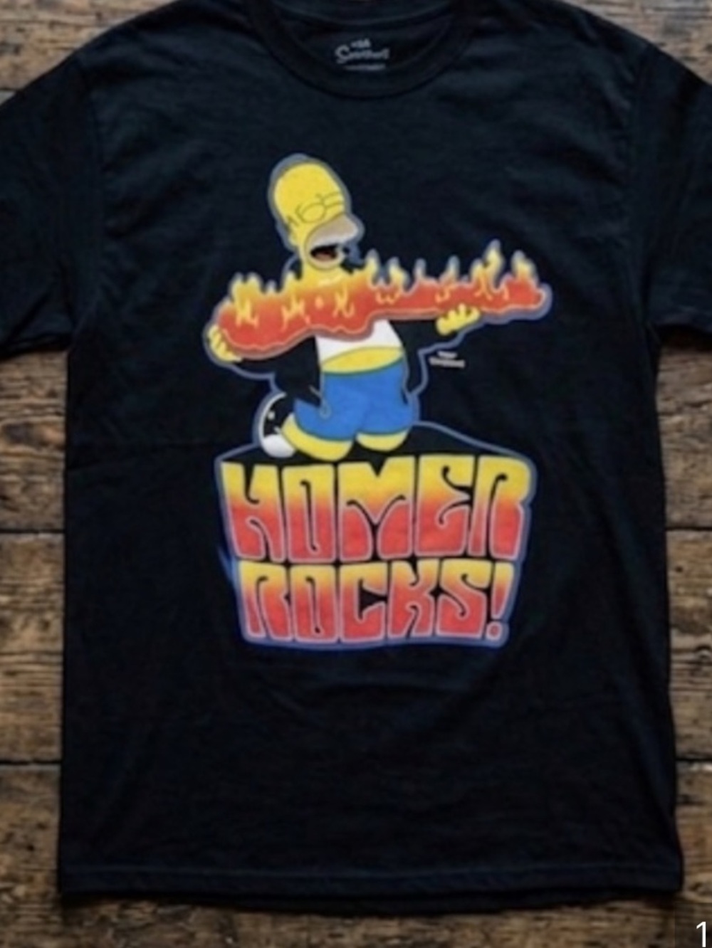 The Simpsons Homer Rocks Shirt